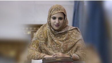 صورة وزيرة العمل الاجتماعي تشارك في اجتماع “منظمة المرأة العربية”