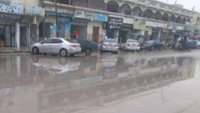 صورة نواذيبو: الأمطار تعيق النشاط الإقتصادي و تخلف موجة برد شديدة – صور