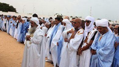 صورة تشييع جثمان مريم داداه بحضور رسمي