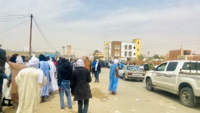 صورة الشرطة تفرق تجمعا جماهيريا في محيط مفوضية دار النعيم (صور)