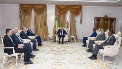 صورة ولد الغزواني: العلاقة بين إيران وموريتانيا عريقة ومتينة
