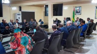 صورة وزير الصحة يترأس الاجتماع الدورى للديوان