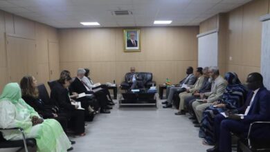 صورة المندوب العام للتآزر يعقد جلسة عمل مع بعثة من تحالف الساحل