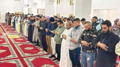 صورة مسجد الكركرات يفتح أبوابه و يستقبل أول فوج من المصلين – صور