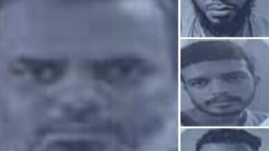 صورة نشر صور الارهابيين الفارين من السجن  .. بيان الداخلية