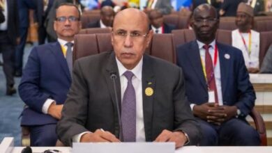 صورة افتتاح قمة الدوحة بحضور رئيس الجمهورية