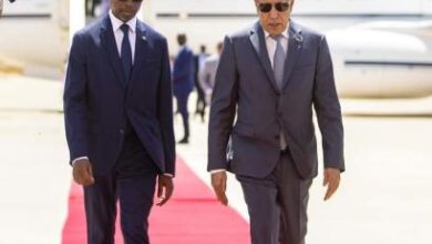 صورة رئيس الجمهورية يتوجه الى الدوحة