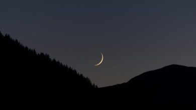 صورة فلكي موريتاني: رؤية الهلال ليلة الجمعة ليست مستحيلة من موريتانيا