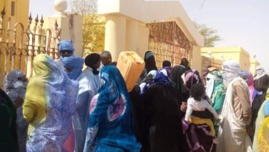 صورة احتجاجات بمقاطعة الشامي بسبب العطش … صور