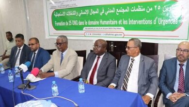 صورة ورشة لتعزيز القدرات في المجالات ذات الصلة بالعمل الإنساني