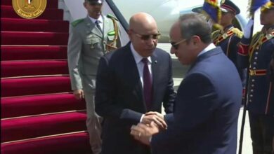 صورة رئيس الجمهورية يبدأ زيارة دولة لجمهورية مصر العربية (صور)