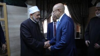 صورة شيخ الأزهر يسقبل الرئيس غزواني ويعلن عن 25 منحة للطلاب الموريتانيين