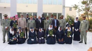 صورة وزير الدفاع يشرف على تخرج دفعة جديدة من مجمع “بوليتكنيك”