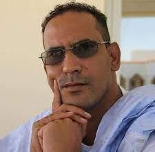 صورة الإعلان عن وفاة الصحفي والفنان الكوميدي لمرابط ولد الزين