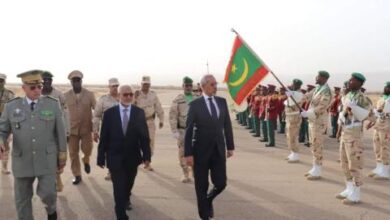 صورة تخرج الدفعة الخامسة من الضباط الطيارين بالمدرسة العسكرية في أطار (صور)