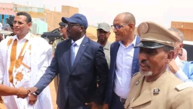 صورة انطلاق عملية توزيع وثائق المنح المؤقت للقطع الأرضية بمدينة الطينطان