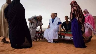 صورة غزواني ينهي عطلته السنوية ويعود إلى نواكشوط