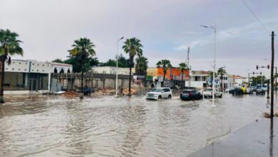 صورة تساقطات مطرية متفاوتة في بعض ولايات موريتانيا