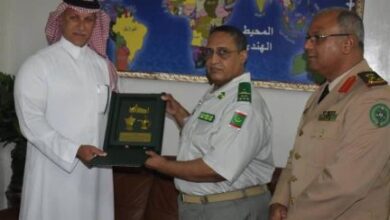 صورة توقيع مذكرة تفاهم بين الاستخبارات العسكرية الموريتانية.. والسعودية