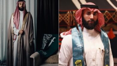 صورة سياسي من اليمين الفرنسي يهاجم بنزيما بعد نشر صورته بالثوب السعودي