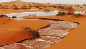 صورة توقعات لأمطار في أربع ولايات وارتفاع الحرارة في أخرى
