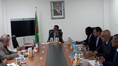 صورة الأمين العام لوزارة الزراعة يلتقي رئيس مجلس إدارة الشركة العربية للخدمات الزراعية