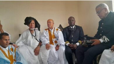 صورة الغزواني يرسل وفدا إلى مالي لتعزية أهل الشيخ حماه الله