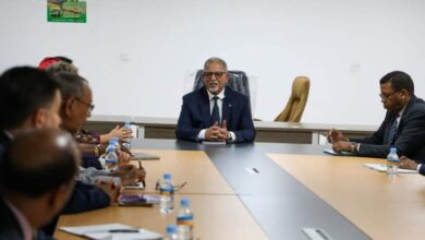 صورة وزير الزراعة يعقد اجتماعا مع الممثلة المقيمة للبنك الدولي في موريتانيا