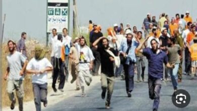 صورة هروب جماعي لمئات الإسرائيليين من مستوطنات غلاف غزة