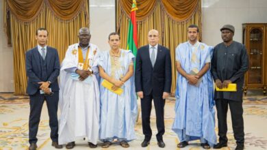 صورة الغزواني: يجري العمل في 140 مشروعا بكلفة 500 مليار أوقية