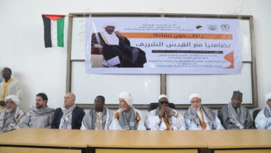 صورة الشيخ الماحي انياس: طوفان الأقصى سيعيد القدس للمسلمين