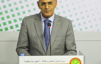 صورة ولد اشروقه يوضح موقف موريتانيا من إقامة علاقات مع إسرائيل