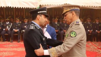 صورة كرّمَت الشرطة الوطنية اليوم العقيد الفلسطيني  الشهيد خالد الخطيب