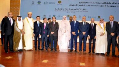 صورة اشراف  رئيس الجمهورية قبل عمان على فعاليات انواكشوط عاصمة للثقافة في  يشكل تثمينا  للبرنامج المحوري للمنظمة الإسلامية للتربية والعلوم والثقافة