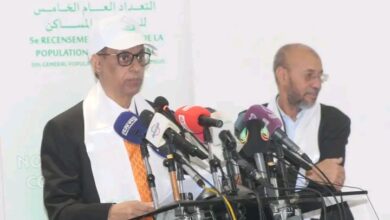 صورة إطلاق عملية التعداد العام الخامس للسكان و المساكن