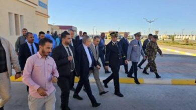 صورة اكتمال بناء نقطتي الحدود الموريتانية-الجزائرية
