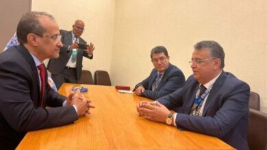 صورة وزير العدل المغربي يشيد بالتجربة الموريتانية في مجال حقوق الإنسان