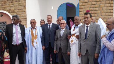 صورة ولد بناهي يدشن فندق أطار السياحي