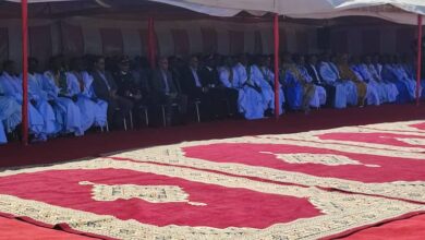 صورة غزواني يصل امبود قادما من كيهيدي للإشراف على تدشين مشروع كهربة مثلث الأمل