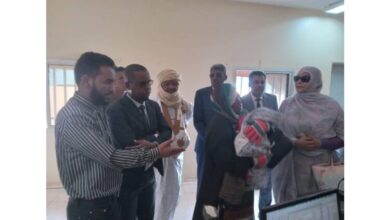 صورة استئناف حملة التقييد بالحالة المدنية في آدرار