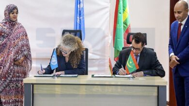 صورة اتفاقية لتعزيز التنمية المستدامة بموريتانيا 2024 – 2027