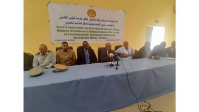 صورة اكجوجت: انطلاق عملية تدريس اللغات الوطنية في مدرسة تكوين المعلمين