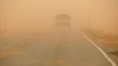 صورة موريتانيا: توقعات لتأثر الرؤية بفعل الأتربة والعواصف الرملية