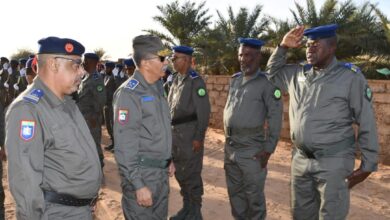 صورة تقديم مساعدات مالية للحرسيين وضباط الصف المتقاعدين