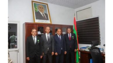 صورة توشيحات في وزارة المياه والصرف الصحي