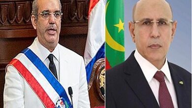 صورة رئيس الجمهورية يهنئ رئيس جمهورية الدومنيكان