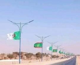 صورة مدينة “تيندوف” الجزائرية تستعد لزيارة ولد الشيخ الغزواني