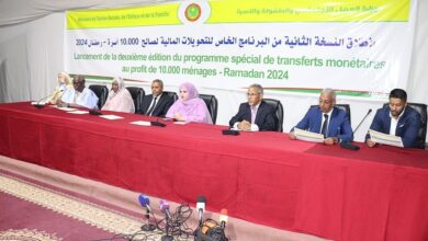 صورة إطلاق المرحلة الثانية من برنامج التحويلات المالية لـ 10.000 أسرة
