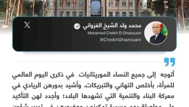 صورة فخامة رئيس الجمهورية من حسابه على منصةx