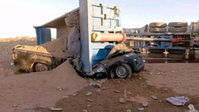 صورة أزويرات: حادث سير مروع يودي بحياة ثلاثة اشخاص (صورة)